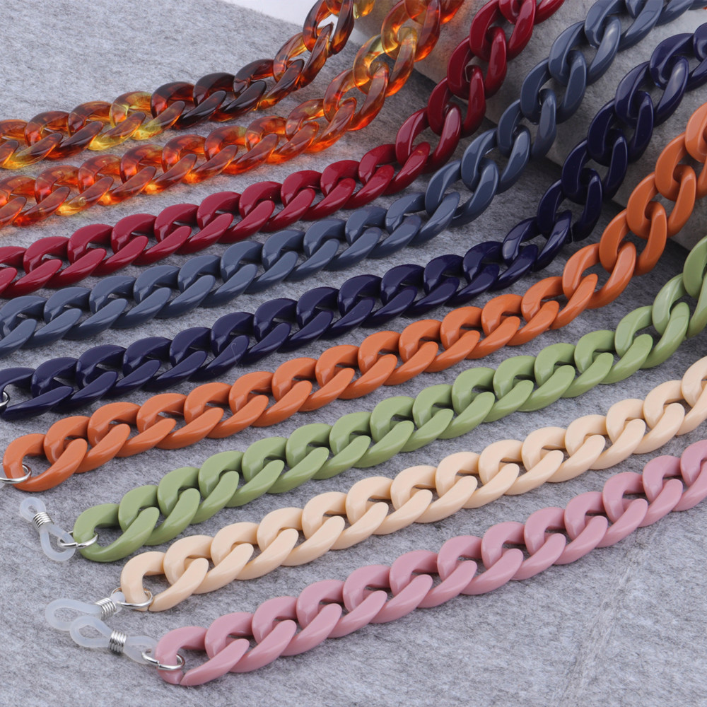 Sunglass Retainer Cord - Nueva moda, cadenas acrílicas para gafas,