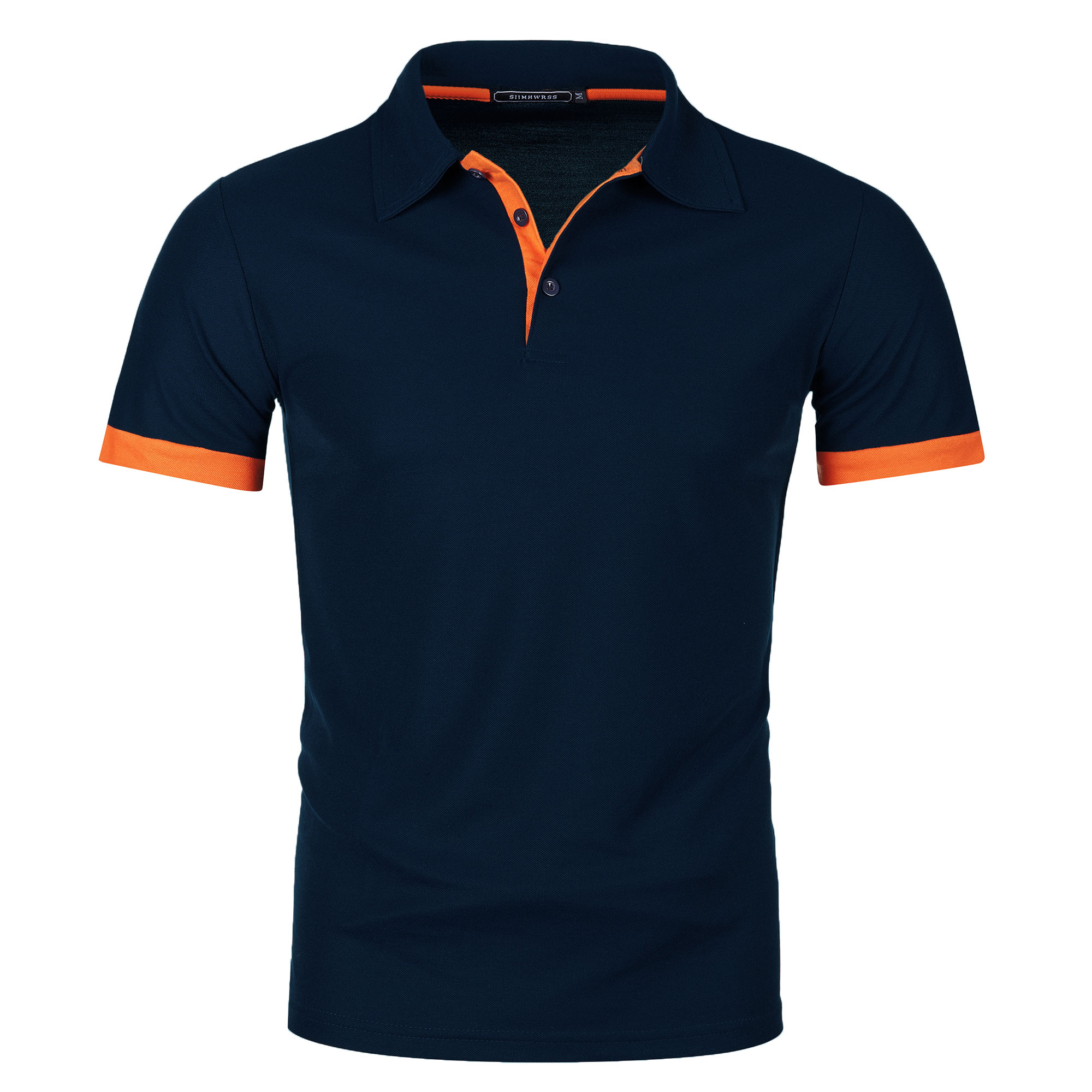 Moda de color a juego de manga - Polo Shirt Pique reseña y precio