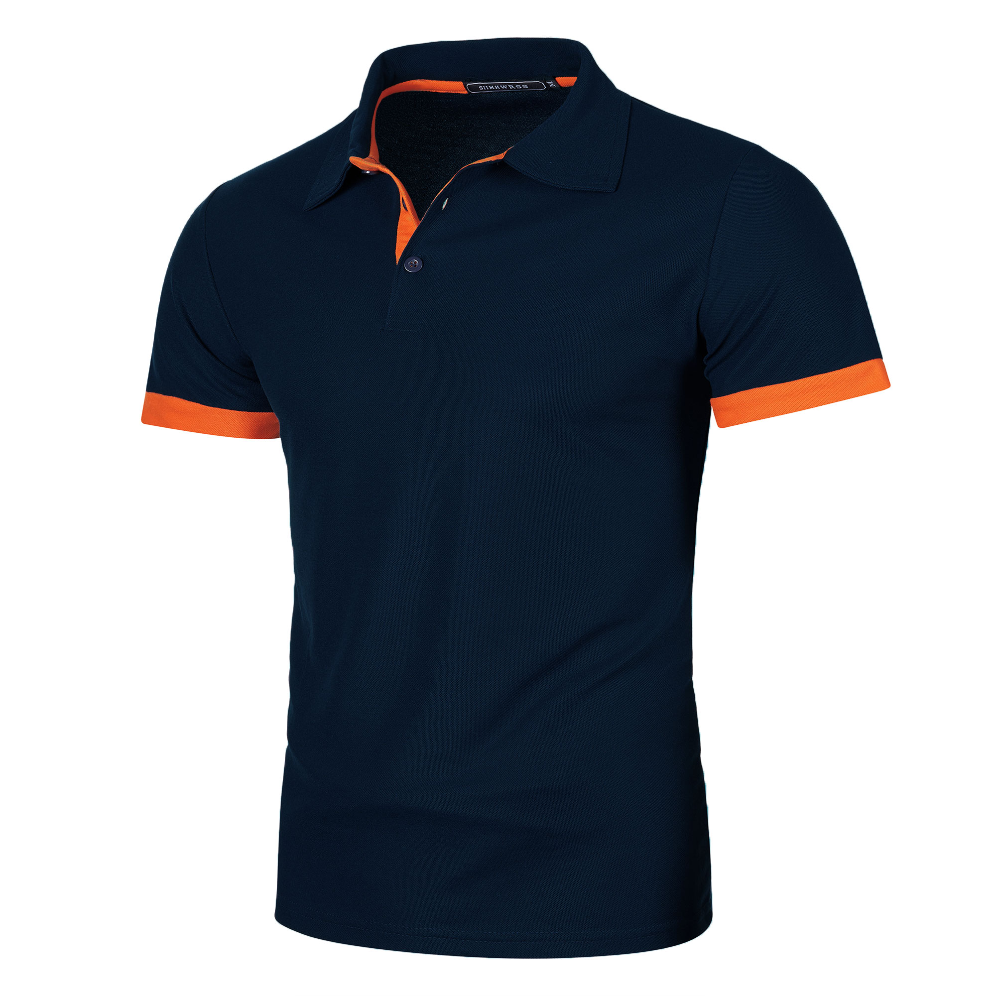 Moda de color a juego de manga - Polo Shirt Pique reseña y precio