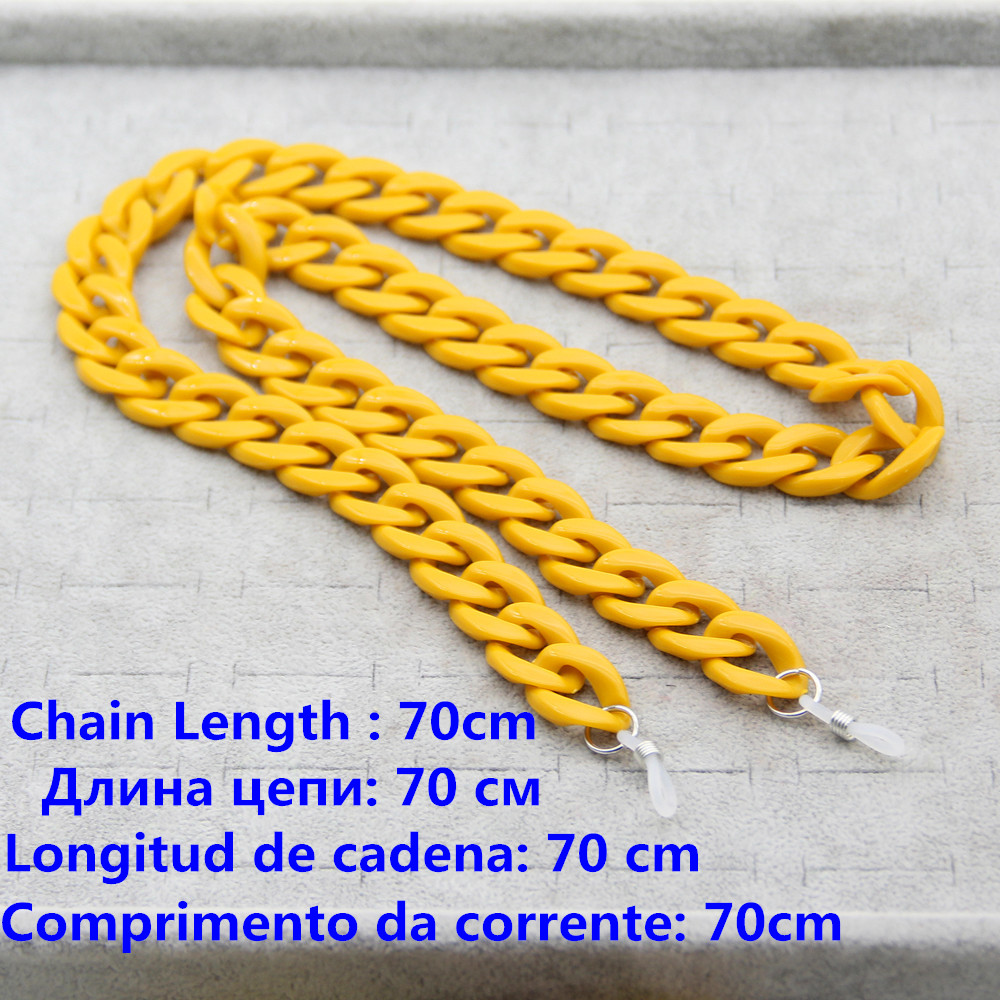 Nueva moda, cadenas acrílicas  - Sunglass Retainer Cord reseña y precio